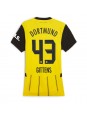 Borussia Dortmund Jamie Bynoe-Gittens #43 Hjemmedrakt Dame 2024-25 Korte ermer